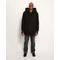 Show in main carousel: Jill Martin NBA Logoman Unisex Sherpa Lounger Jacket, Black, X-Large/XX-Large slide 2 of 2
