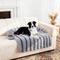 Show in main carousel: LFC PETS Sofa Bolster Dog & Cat Couch Cover, Grey, Large slide 1 of 7
