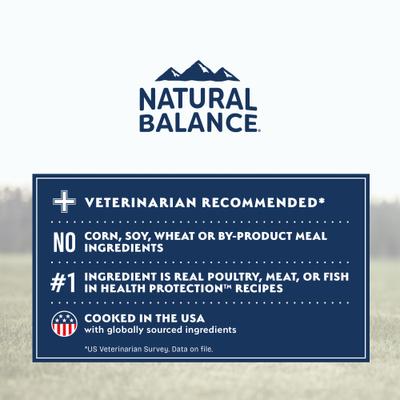Show full view: Natural Balance Health Protection Large Breed Salmon & Rice Recipe Dry Dog Food, 26-lb bag slide 8 of 10