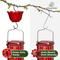Show in main carousel: Kingsyard Outdoor Glass Hummingbird Feeder, Red, 2 count slide 4 of 8