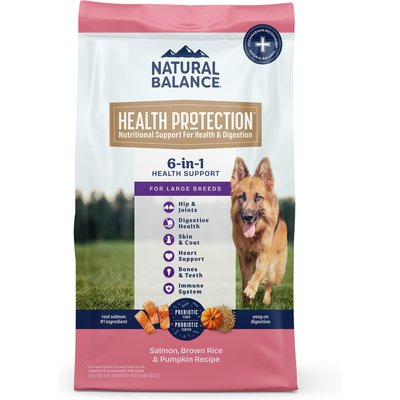 Natural Balance Natural Balance Health Protection Large Breed Salmon & Rice Recipe Dry Dog Food, 26-lb bag