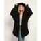 Show in main carousel: Jill Martin Beth's Furry Friends BFF Sherpa Lounger Jacket, Black, X-Small/Small slide 3 of 3