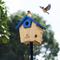 Show in main carousel: Kingsyard Hanging Outdoor Wood Bird House, Blue slide 5 of 7