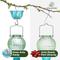 Show in main carousel: Kingsyard Glass Hummingbird Soda Bottle Feeder, Green & Blue, 24-oz slide 6 of 7