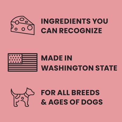 Show full view: Wet Noses Moments Cheesy Bacon Soft & Chewy Dog Treats, 10-oz bag slide 6 of 6