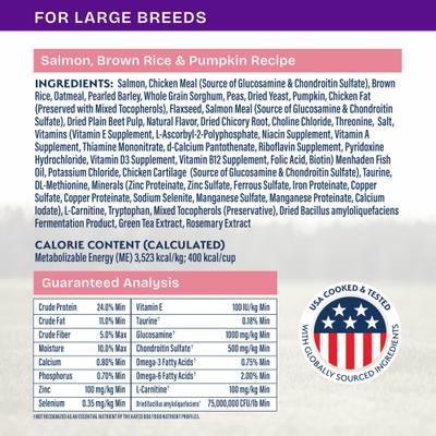 Show full view: Natural Balance Health Protection Large Breed Salmon & Rice Recipe Dry Dog Food, 26-lb bag slide 7 of 10