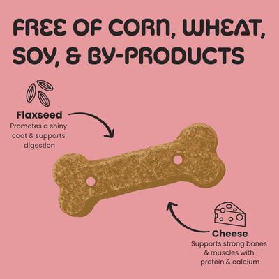 Show full view: Wet Noses Moments Cheesy Bacon Soft & Chewy Dog Treats, 10-oz bag slide 5 of 6