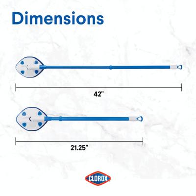 Show full view: Clorox 42-in Max Reach Tub & Tile Bathroom Scrubber slide 6 of 9