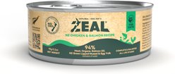 ZEAL New Zealand Chicken & Salmon Recipe High Protein Grain-Free Pate Wet Cat Food, 3.17-oz can, case of 24