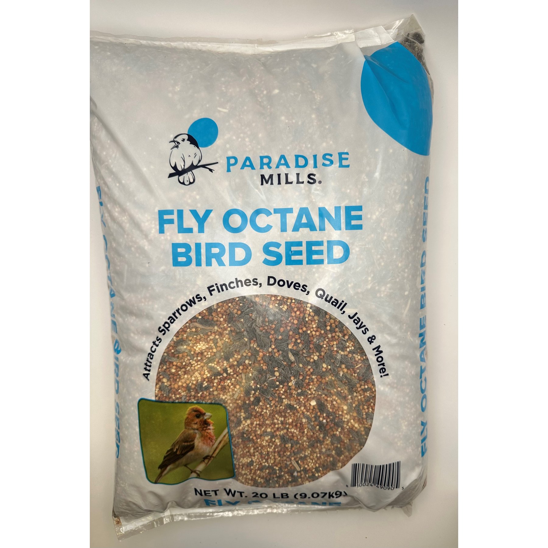 Paradise Mills Fly Octane Seed Blend Wild Bird Food, 20-lb bag