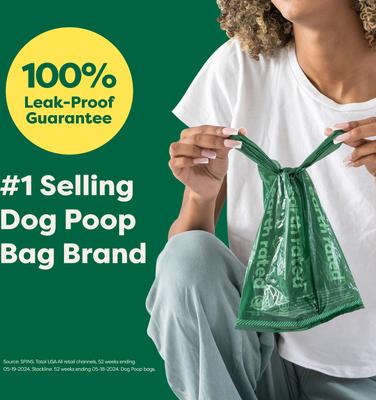 Show full view: Earth Rated Dog & Cat Waste Removal Bags with Handle, Lavender, 120 count slide 3 of 8