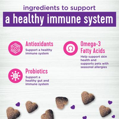 Show full view: Wellness Shield Immunity & Allergy Support Salmon Flavor Chew Supplements for Dogs, 45 count slide 5 of 10