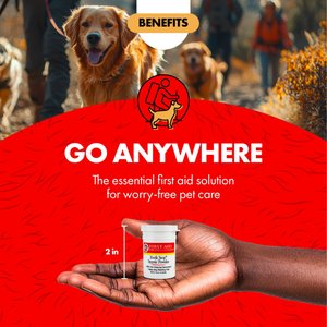 Miracle Care Kwik-Stop Styptic Powder for Dogs, Cats & Birds, 0.5-oz jar