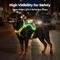 Show in main carousel: allforpaws K-Nite Light Up Reflective Dog Harness, Green, Large: 19 to 33-in chest slide 5 of 10