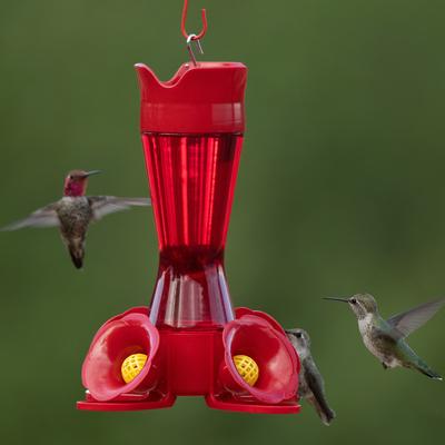 Show full view: Perky-Pet Pinch Waist Plastic Hummingbird Feeder, 8-oz slide 7 of 10