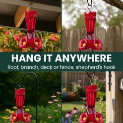 Perky-Pet Pinch Waist Plastic Hummingbird Feeder, 8-oz slide 2 of 9