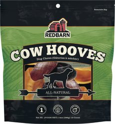 Redbarn Naturals Cow Hooves Dog Treats, 10 count
