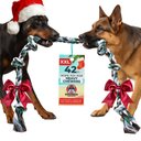 Pacific Pups Rescue Knotted Tough Rope Tug Dog Toy, XX-Large, 1 count, Blue