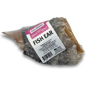 Icelandic+ Whole USA Pig Ear with Cod Skin Dog Treat, 1.6-oz