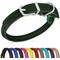 Show in main carousel: OOPSDOGGY Soft Rolled Leather Dog Collar, Green, X-Small: 8 to 11-in neck, 3/8-in wide slide 1 of 8