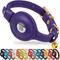 Show in main carousel: OOPSDOGGY Lightweight GPS Leather Apple Air Tag Holder Cat Collar with Bell, Purple, 8 to 11-in neck, 1/2-in wide slide 1 of 6