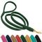 Show in main carousel: OOPSDOGGY Outdoor Rolled Leather Reflective Walking Running Dog Leash, Green, Medium/Large: 6-ft long, 3/4-in wide slide 1 of 8