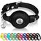 Show in main carousel: OOPSDOGGY Indoor & Outdoor Non Breakaway AirTag Holder Cat Collar with Bell, Black, 8 to 11-in neck, 1/2-in wide slide 1 of 9
