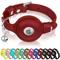 Show in main carousel: OOPSDOGGY Indoor & Outdoor Non Breakaway AirTag Holder Cat Collar with Bell, Red, 8 to 11-in neck, 1/2-in wide slide 1 of 10