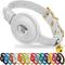 Show in main carousel: OOPSDOGGY Lightweight GPS Leather Apple Air Tag Holder Cat Collar with Bell, White, 8 to 11-in neck, 1/2-in wide slide 1 of 6