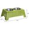 Show in main carousel: THE LICKER STORE Serenity 6.9-in Elevated Dog & Cat Wicker with Two Stainless Steel Bowls, Medium: 2.2-cup, Light Green slide 4 of 7
