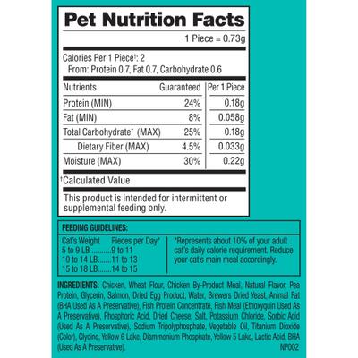 Show full view: Meow Mix Irresistibles Soft Salmon Cat Treats, 12-oz bag slide 10 of 12