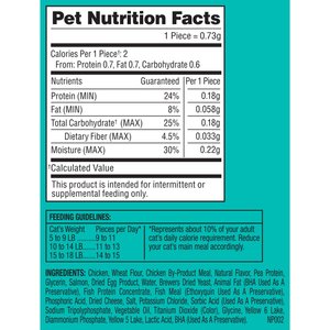 Meow Mix Irresistibles Soft Salmon Cat Treats, 3-oz bag