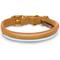 Show in main carousel: OOPSDOGGY Soft Padded Rolled Leather Reflective Dog Collar, Camel, Small: 10 to 13-in neck, 3/5-in wide slide 2 of 6