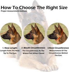 OOPSDOGGY Breathable Secure Basket Leather German Shepherd Dog Muzzle, Brown, Large slide 2 of 7
