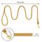 Show in main carousel: OOPSDOGGY Outdoor Rolled Leather Reflective Walking Running Dog Leash, Camel, Medium/Large: 6-ft long, 3/4-in wide slide 3 of 8