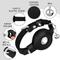 Show in main carousel: OOPSDOGGY Indoor & Outdoor Non Breakaway AirTag Holder Cat Collar with Bell, Black, 8 to 11-in neck, 1/2-in wide slide 3 of 9