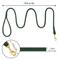 Show in main carousel: OOPSDOGGY Outdoor Rolled Leather Reflective Walking Running Dog Leash, Green, Medium/Large: 6-ft long, 3/4-in wide slide 3 of 8