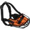 Show in main carousel: OOPSDOGGY Adjustable Nylon Metal Reflective Mask Secure Wire Basket Pitbull Dog Amstaff Soft Cage Muzzle, Orange slide 4 of 9