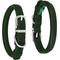 Show in main carousel: OOPSDOGGY Soft Rolled Leather Dog Collar, Green, X-Small: 8 to 11-in neck, 3/8-in wide slide 5 of 8