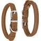 Show in main carousel: OOPSDOGGY Soft Rolled Leather Dog Collar, Brown, X-Large: 17 to 21-in neck, 3/4-in wide slide 5 of 8