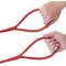 Show in main carousel: OOPSDOGGY Outdoor Rolled Leather Reflective Walking Running Dog Leash, Red, Medium/Large: 6-ft long, 3/4-in wide slide 4 of 8