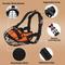 Show in main carousel: OOPSDOGGY Adjustable Nylon Metal Reflective Mask Secure Wire Basket Pitbull Dog Amstaff Soft Cage Muzzle, Orange slide 5 of 9