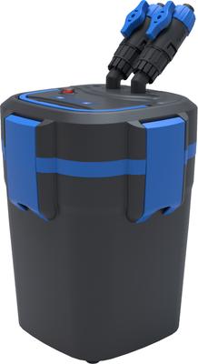 Show full view: JBJ Aquarium Reaction Pro 2 7W UV 360 GPH Canister Filter, Grey slide 2 of 6