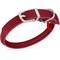 Show in main carousel: OOPSDOGGY Soft Rolled Leather Dog Collar, Red, X-Small: 8 to 11-in neck, 3/8-in wide slide 5 of 7