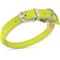 Show in main carousel: OOPSDOGGY Soft Rolled Leather Dog Collar, Lime Green, XX-Small: 7 to 9-in neck, 3/8-in wide slide 4 of 6