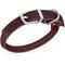 Show in main carousel: OOPSDOGGY Soft Rolled Leather Dog Collar, Burgundy, Medium: 12 to 15-in neck, 9/16-in wide slide 5 of 7