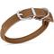 Show in main carousel: OOPSDOGGY Soft Rolled Leather Dog Collar, Brown, X-Large: 17 to 21-in neck, 3/4-in wide slide 6 of 8