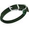 Show in main carousel: OOPSDOGGY Soft Rolled Leather Dog Collar, Green, X-Small: 8 to 11-in neck, 3/8-in wide slide 6 of 8