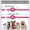 Show in main carousel: OOPSDOGGY Indoor & Outdoor Non Breakaway AirTag Holder Cat Collar with Bell, Pink, 8 to 11-in neck, 1/2-in wide slide 6 of 10