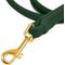 Show in main carousel: OOPSDOGGY Outdoor Rolled Leather Reflective Walking Running Dog Leash, Green, Medium/Large: 6-ft long, 3/4-in wide slide 5 of 8